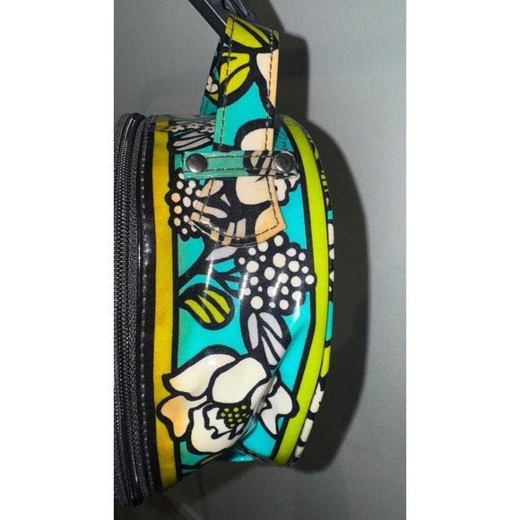 Vera Bradley Cosmetic Bag Makeup Island Bloom Floral Retired Travel - Picture 5 of 7